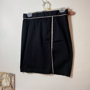 A. Byer Black with white trim pencil skirt size 9